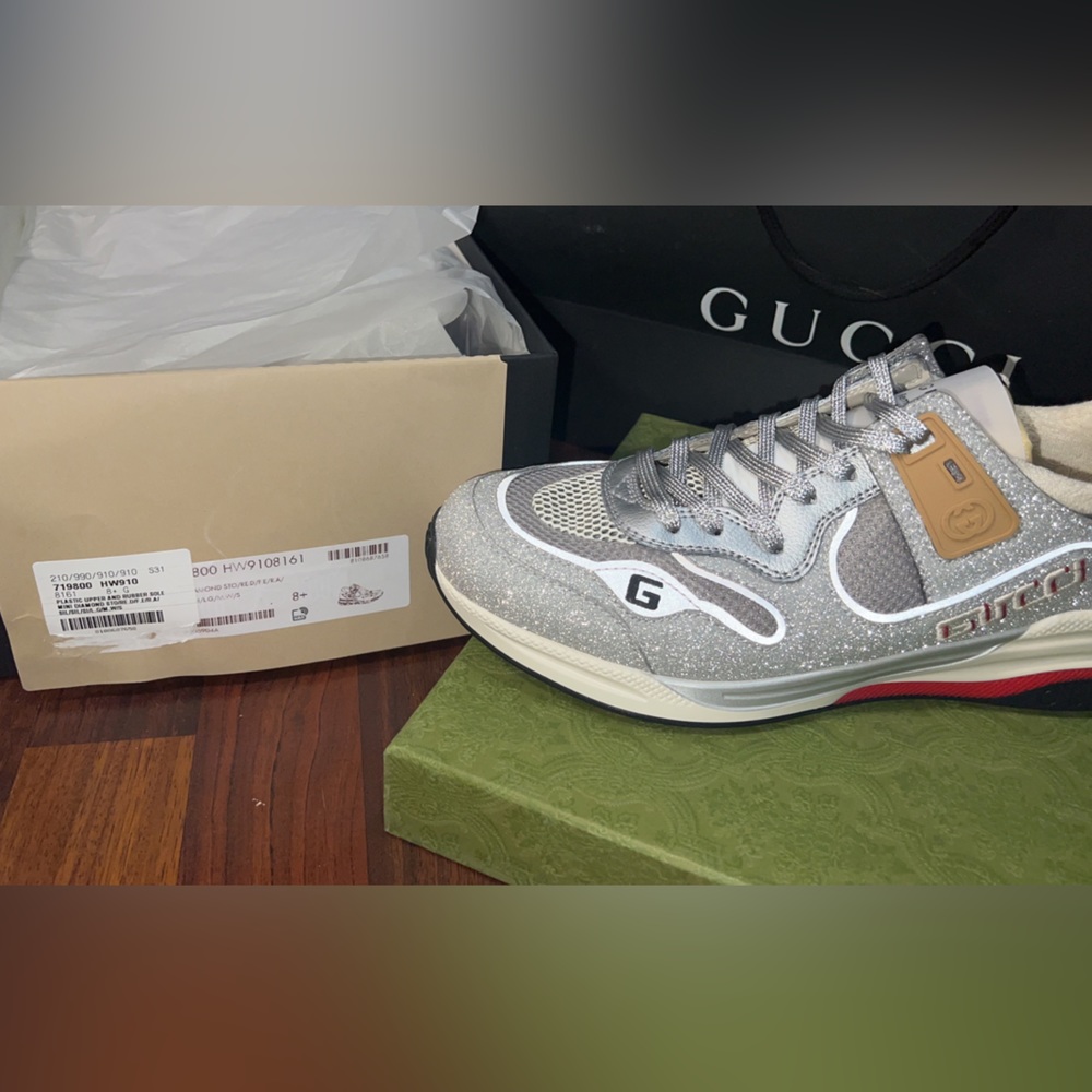 GUCCI SNEAKERS - DIAMOND FINISH 💎💎 - Picture 9 of 14